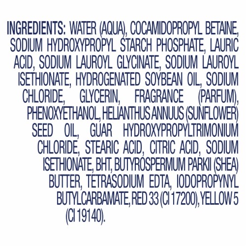Dove Shea Butter with Warm Vanilla Body Wash (4 Pack) Perspective: bottom