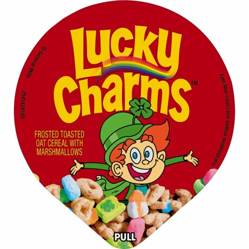 Lucky Charms Cereal Oats and Marshmallows 1.7 GEM13899 Perspective: bottom