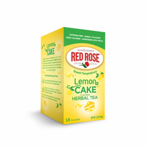 Red Rose Sweet Temptations Dessert Tea Variety Pack with 18 Count Pack of 4 Perspective: bottom