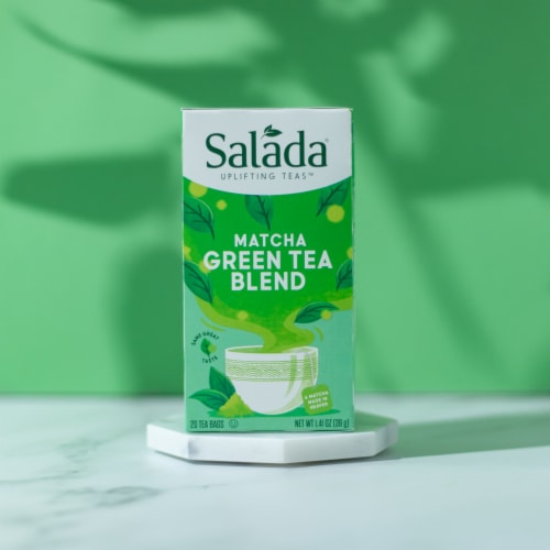 Salada Pure Green Matcha Green Tea Blend 20ct - 6 pack Perspective: bottom