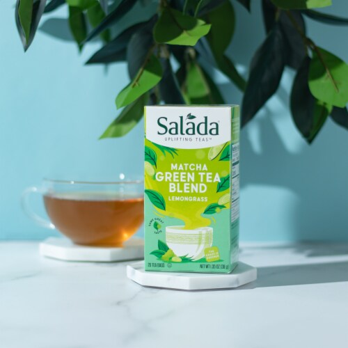 Salada Lemongrass Matcha Green Tea Blend 20ct - 6 pack Perspective: bottom