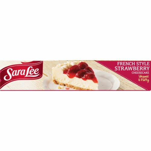 Sara Lee Strawberry French Cheesecake, 1.625 Pound -- 8 per case Perspective: bottom