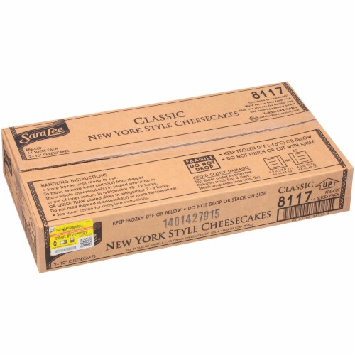 Sara Lee Round Classic Tall New York Style Creamy Cheesecake, 6.375 Pound  -- 2 per case Perspective: bottom