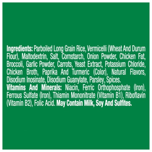 Knorr Rice Sides Cheddar Broccoli Rice & Pasta Blend Perspective: bottom