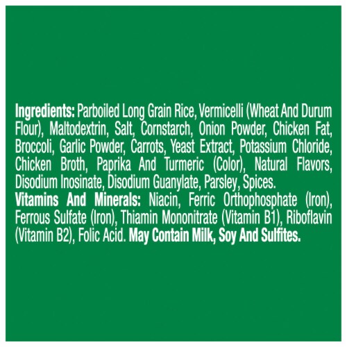 Knorr Rice Sides Cheddar Broccoli Rice & Pasta Blend Perspective: bottom
