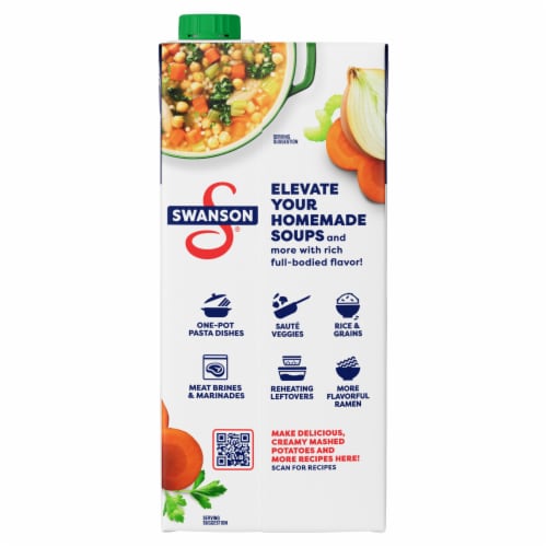 Swanson® Organic Free-Range Chicken Broth Perspective: bottom