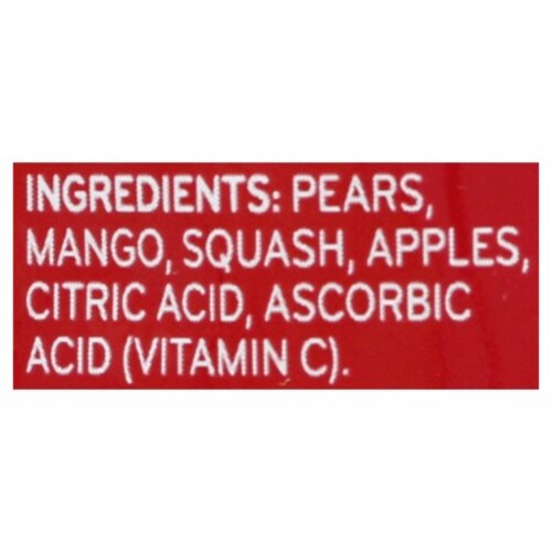 Beech-Nut Fruities Pear Mango & Squash Stage 2 Baby Food Perspective: bottom