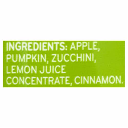 Beech-Nut Veggies Pumpkin Zucchini & Apple Stage 2 Baby Food Perspective: bottom