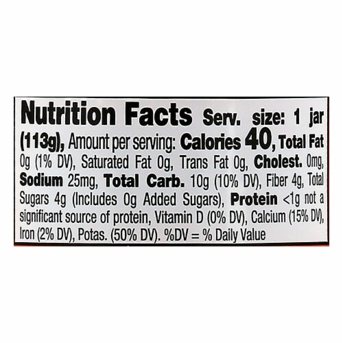 Beech-Nut® Naturals Stage 1 Just Carrots Baby Food Jars Perspective: bottom