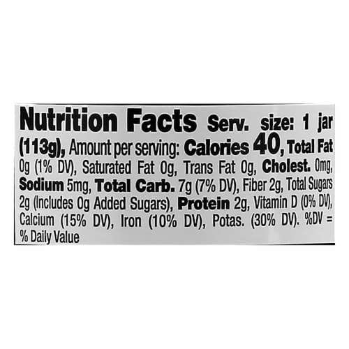 Beech-Nut Naturals Spinach Zucchini & Peas Stage 2 Baby Food Perspective: bottom