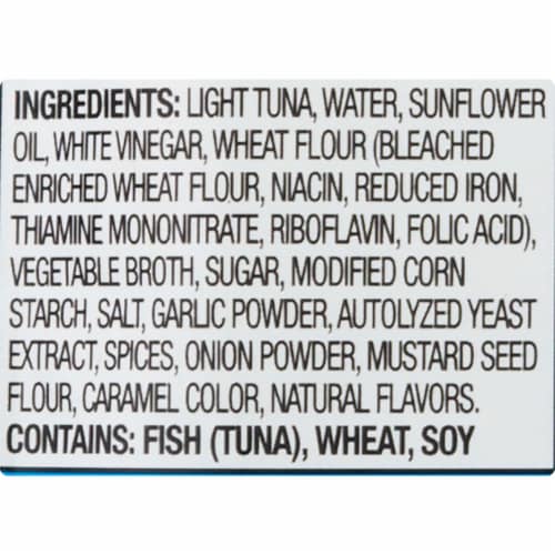 StarKist® Tuna Creations Herb & Garlic Seasoned Tuna Pouch Perspective: bottom