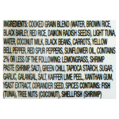 StarKist Tuna Thai Green Curry Microwavables Perspective: bottom
