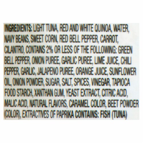 StarKist® Creations Microwavables Latin Citrus Tuna Pouch Perspective: bottom