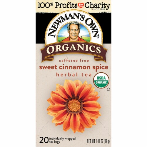Newman's Own Organic Variety Pack Herbal Tea with 20 Tea Bags Per Box (4 Pack) Perspective: bottom