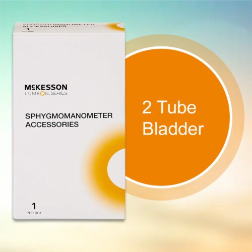 McKesson LUMEON Large Adult Cuff Arm Reusable Blood Pressure Cuff 1 per Box Perspective: bottom