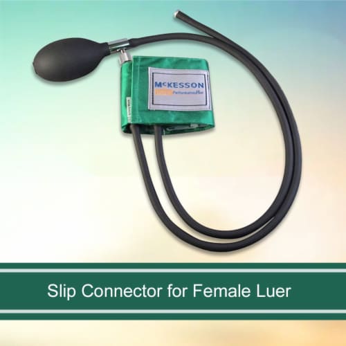 McKesson LUMEON Child Cuff Arm Reusable Blood Pressure Cuff and Bulb 1 per Box Perspective: bottom