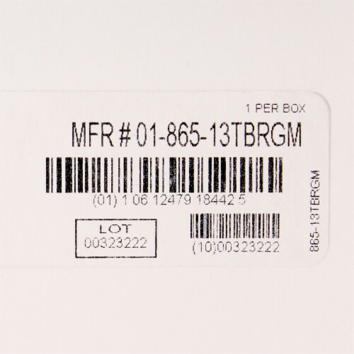 McKesson LUMEON Thigh Cuff Leg Reusable Blood Pressure Cuff and Bulb 1 per Box Perspective: bottom