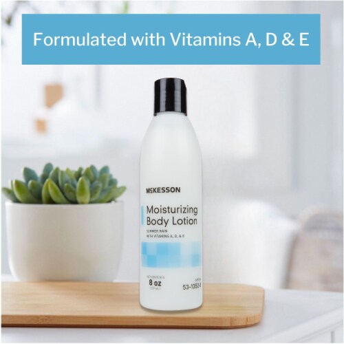 McKesson Summer Rain Scent Hand and Body Moisturizer Lotion 8 oz. Bottle 53-1352-8 1 Ct Perspective: bottom