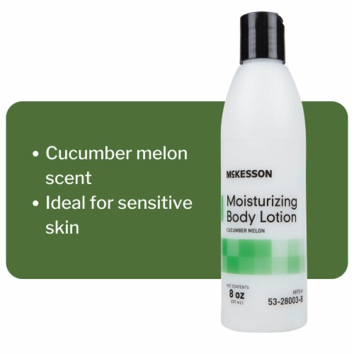 McKesson Cucumber Melon Scent Hand and Body Moisturizer Lotion 8 oz. Bottle 53-28003-8 1 Ct Perspective: bottom