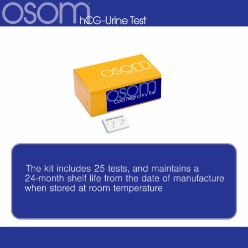 OSOM Reproductive Health Test Kit 102W 25 Kit Perspective: bottom