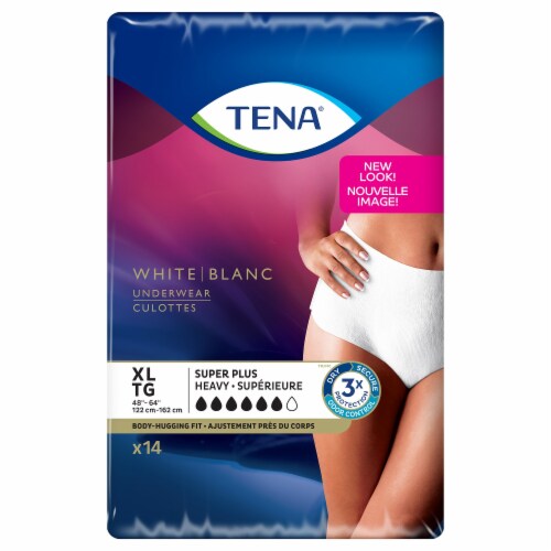 TENA Disposable Underwear Female X-Large, Super Plus, 14 Ct, X-Large, 14 ct  - City Market