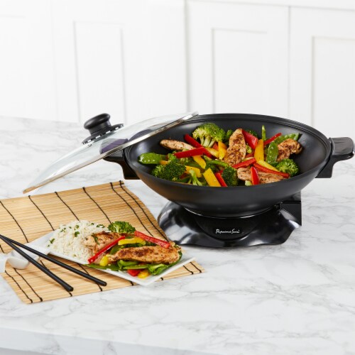 Professional Series Electric Chef Wok Skillet Black, 1 unit - Kroger