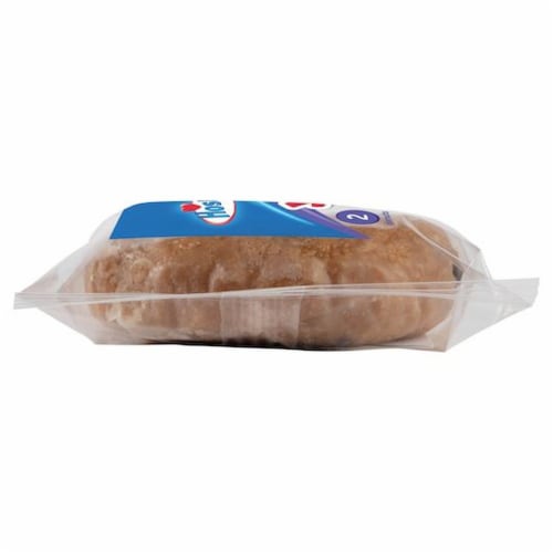 Hostess Glazed Blueberry Jumbo Donuts, 4 Ounce -- 36 per case Perspective: bottom