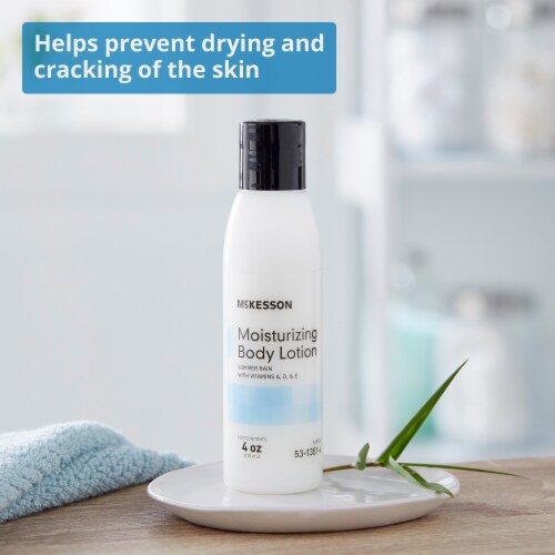 McKesson Summer Rain Scent Hand and Body Moisturizer Lotion 4 oz. Bottle 53-1351-4 48 Ct Perspective: bottom