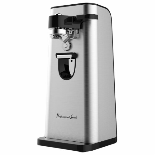 Professional Series Can Opener and Bottle Opener Stainless Steel Perspective: bottom