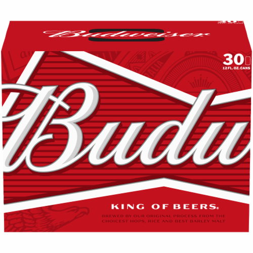 Budweiser Beer Perspective: front