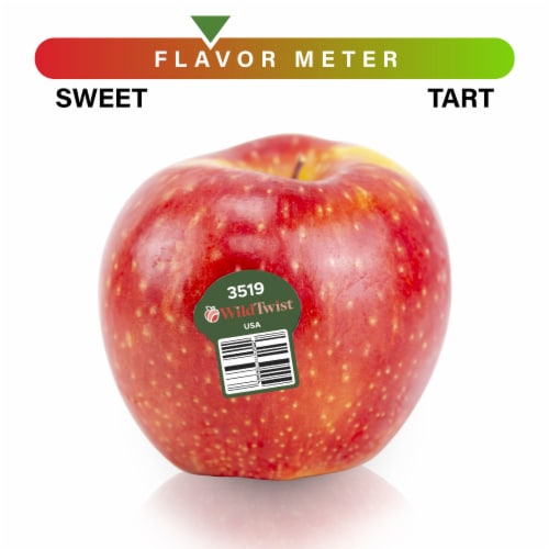 Large WildTwist® Apple - Each Perspective: front