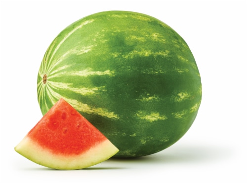 Seedless Whole Watermelon Perspective: front