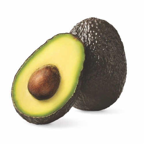 Fresh Medium Ripe Avocado Perspective: front