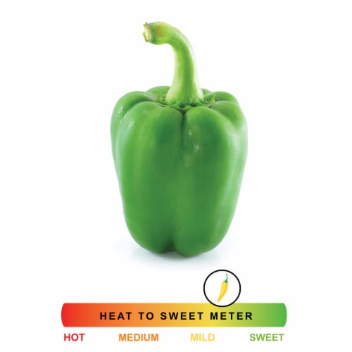 Large Green Bell Pepper, 1 ct - Mariano's