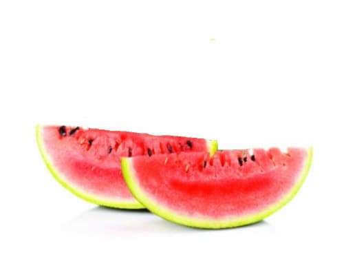 Watermelon - Seeded - Slice Perspective: front