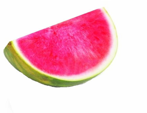 Watermelon - Seedless - Quarters Perspective: front