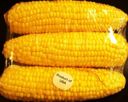 Corn Yellow Tray Perspective: front