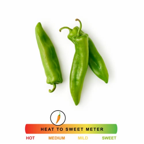 Fresh Hatch Peppers Perspective: front