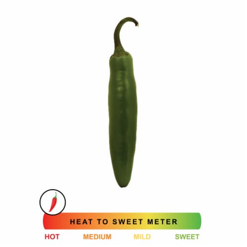Fresh Green Serrano Peppers