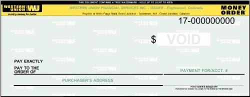 Qfc Western Union Money Order 1 Ea