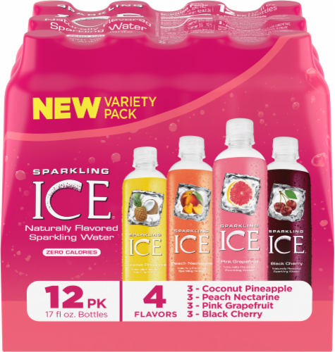 Sparkling Ice® Spring Bottled Water Perspective: front