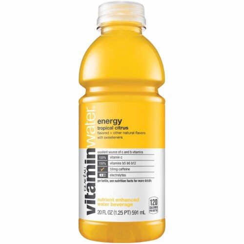 Glaceau Vitaminwater Citrus Beverage (Case Sale) Perspective: front