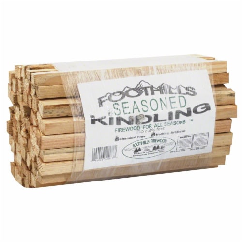Foothills Firewood Pest-Free Seasoned Kindling Perspective: front