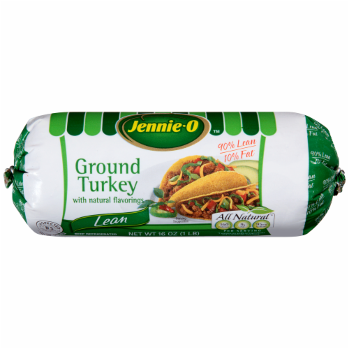 Jennie-O 90% Lean Ground Turkey (Case Sale) Perspective: front