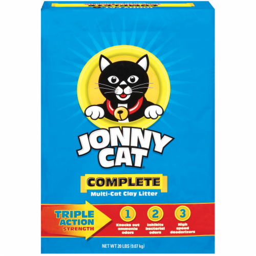 Jonny Cat Complete Triple Action Strength Cat Litter Perspective: front