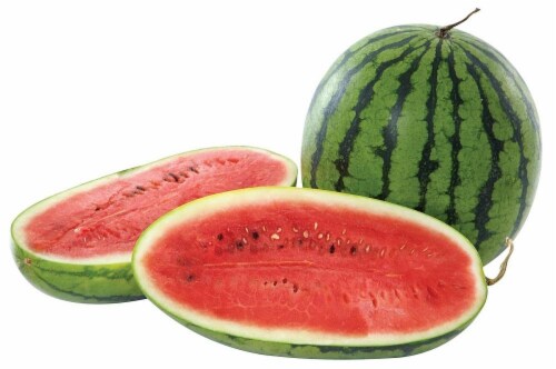 Watermelon - Seeded - 1/2 Perspective: front