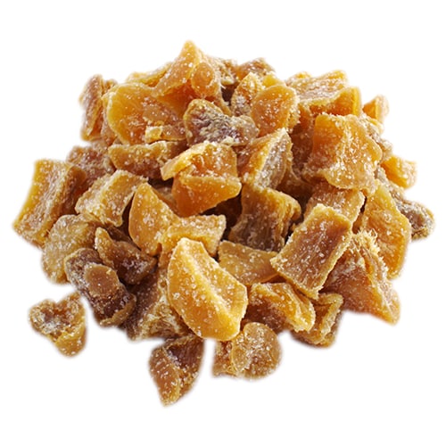 Organic Ginger Chunks Perspective: front
