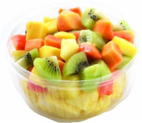 Small Tropical Fruit Cup Perspective: front