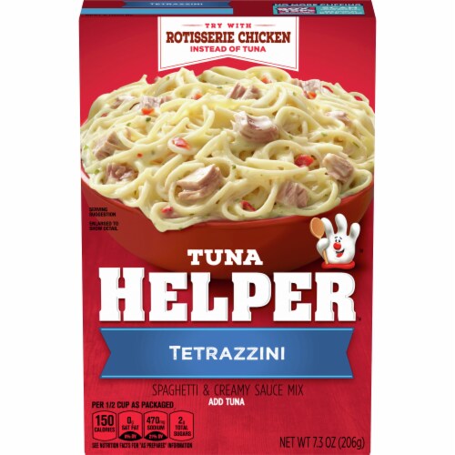 Tuna Helper Tetrazzini Case Perspective: front