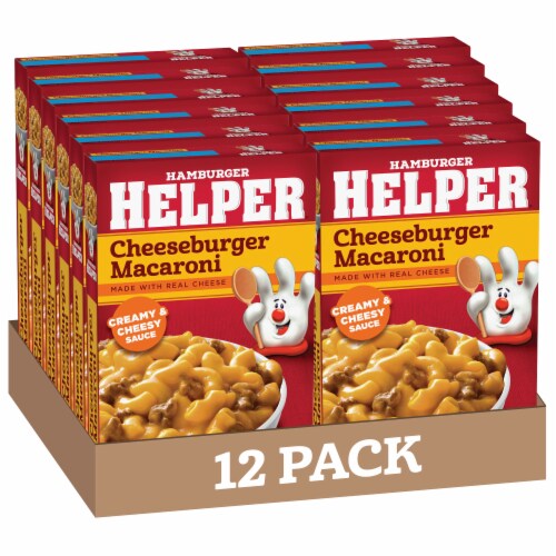Hambuger Helper™ Cheeseburger Macaroni Case Sale Perspective: front